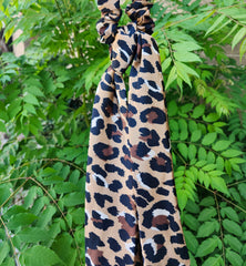 Printed Scrunchie Scarf