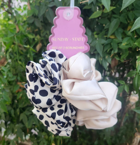 Animal Printed Scrunchies