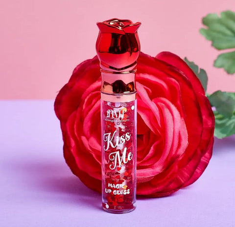 Rose Shaped Kiss Me Magic Lip Oil