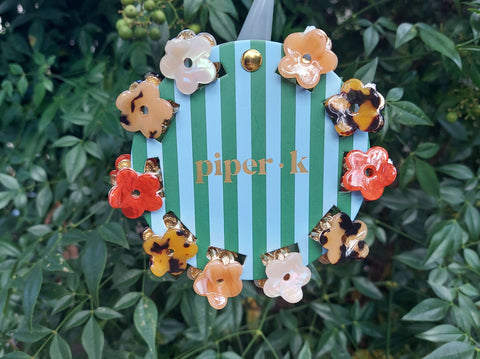 Mini Daisy Hair Clips