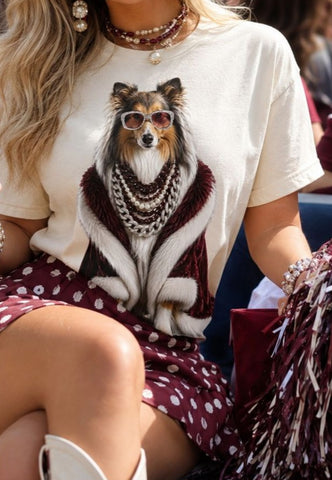 Gameday Rough Collie Tee