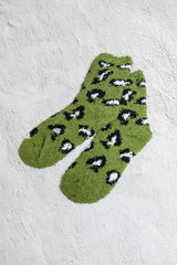 Fleece Plush Animal Fuzzy Socks