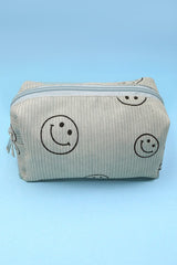 Smiley Face Makeup Pouch Bag