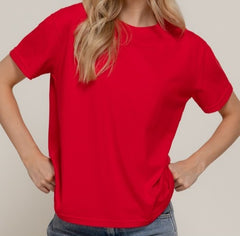 Short Sleeve Round Neck Tee