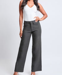 Hyperstretch High Rise Wide Leg Jeggings