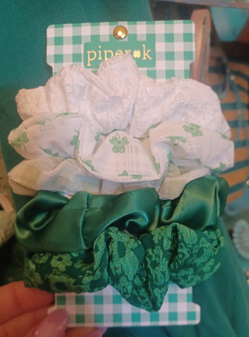 St. Patrick's Day Scrunchies