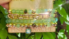 Pink Panache Stretchy Bracelets