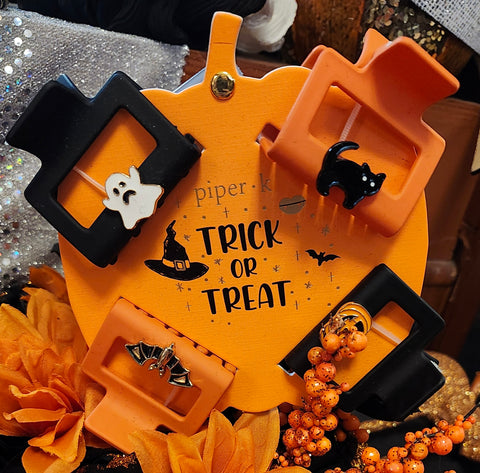 Halloween Hair Clips Set