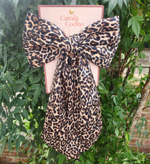Cheetah Hairbow