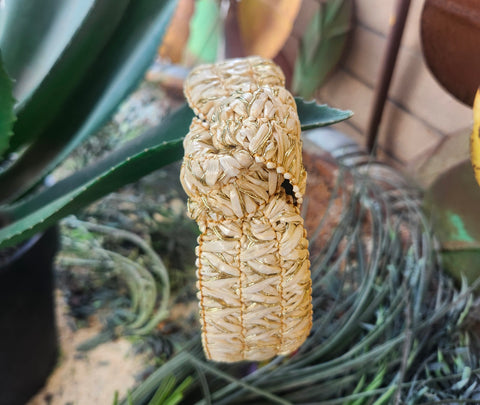 Straw Woven Knotted Headband