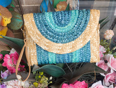Straw Clutch/Purse