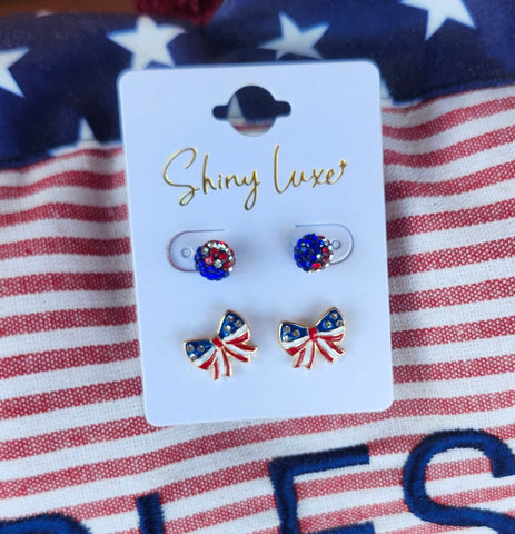Patriotic Earring Set