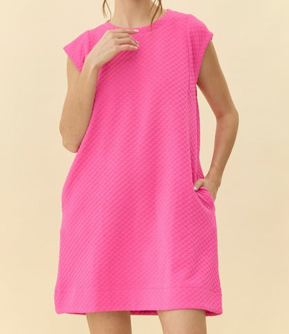 Embossing Texture Dress
