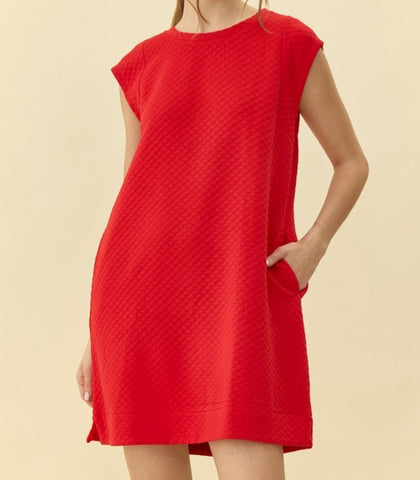 Embossing Texture Dress
