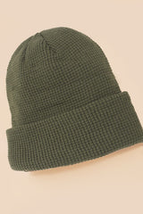 Soft Ribbed Knit Beanie