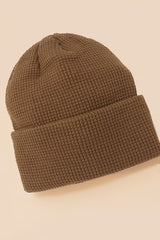 Soft Ribbed Knit Beanie