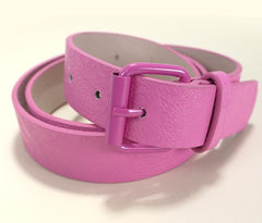 Colorful Faux Leather Belts