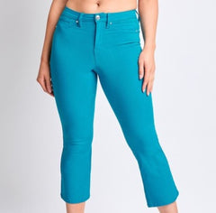 Hyperstretch Cropped Kick Flare Pants