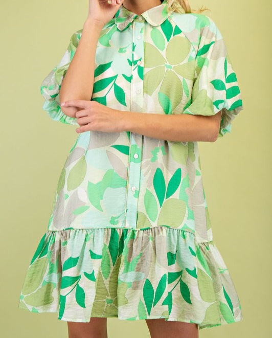 Floral Printed Dress