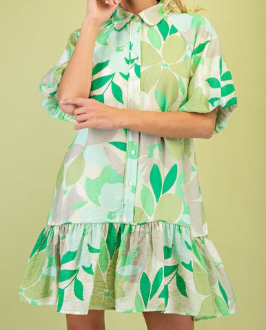 Floral Printed Dress