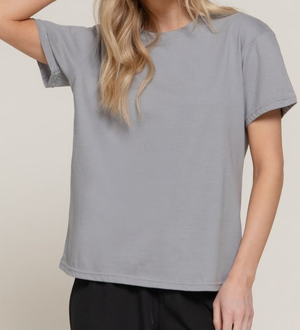 Solid Short Sleeve Tee
