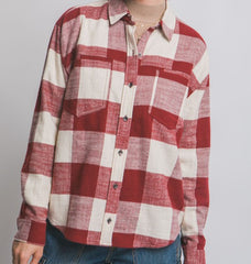 Button-Down Long Sleeve Flannel