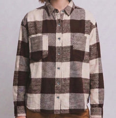 Button-Down Long Sleeve Flannel