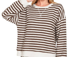 Striped Sweater Top