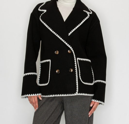 Blanket Stitch Jacket