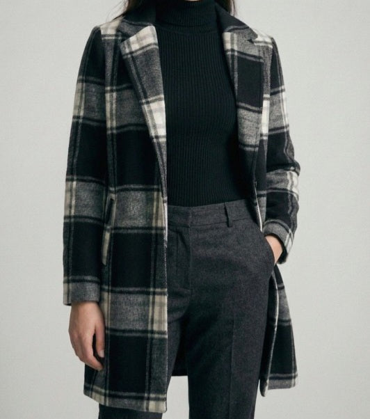 Plaid Walker Coat