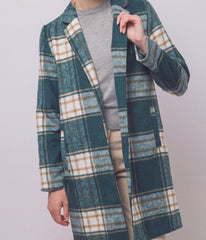 Plaid Walker Coat