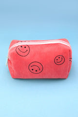 Smiley Face Makeup Pouch Bag