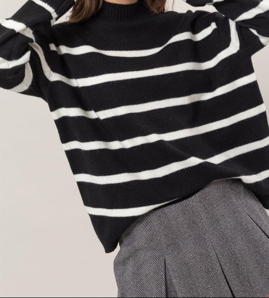 Striped Oversized Sweater