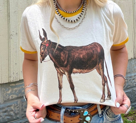 Vintage Donkey Tee