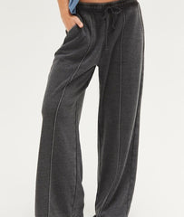 High-Waist Drawstring Pants