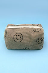 Smiley Face Makeup Pouch Bag