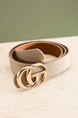 Basic Buckle Fashion Belt