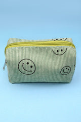 Smiley Face Makeup Pouch Bag