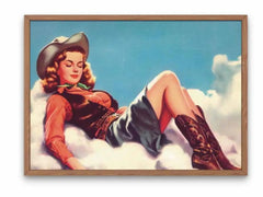 Retro Western Art Prints