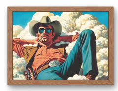 Retro Western Art Prints