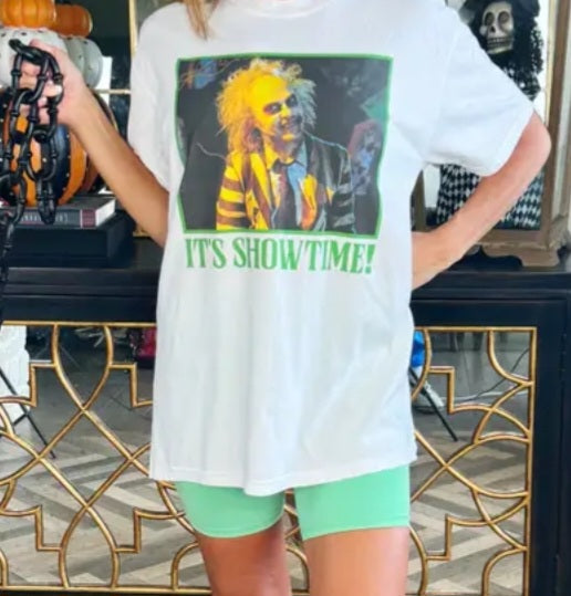 Beetlejuice It's Showtime Tee