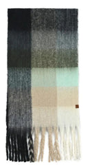 Multi Colored Checkered C.C Scarf