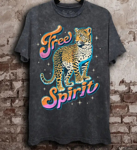 Free Spirit Leopard Tee