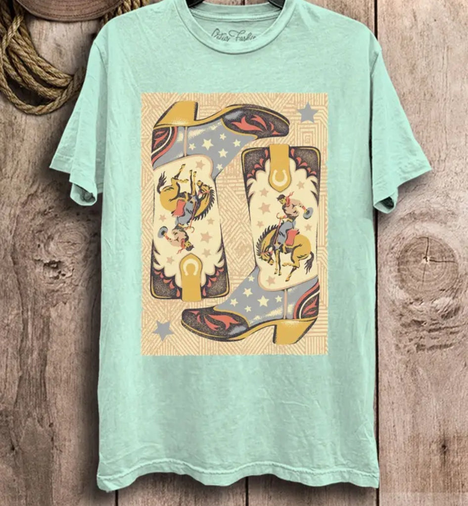 Western Boots Tee