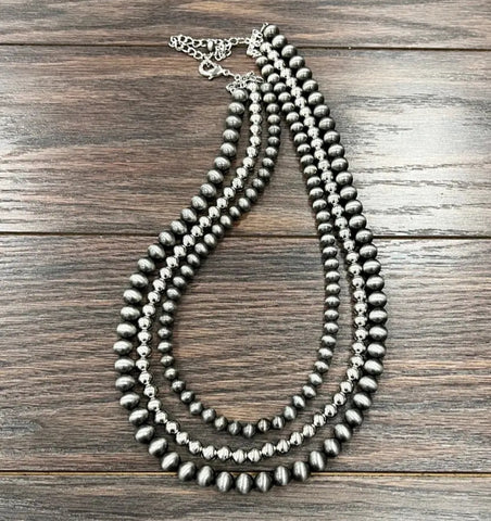 Handmade Navajo Bead Necklace