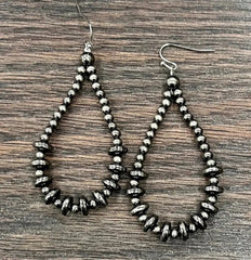 Handmade Polish Navajo Bead Earrings