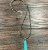 Navajo Bead Turquoise Necklace