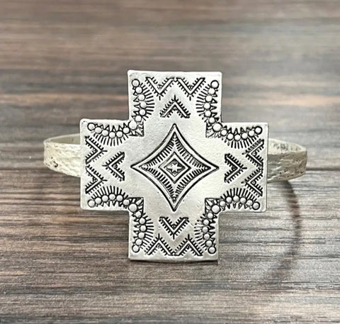 Aztec Cuff Bracelet