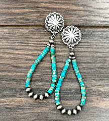 Handmade Gemstone Post Earrings
