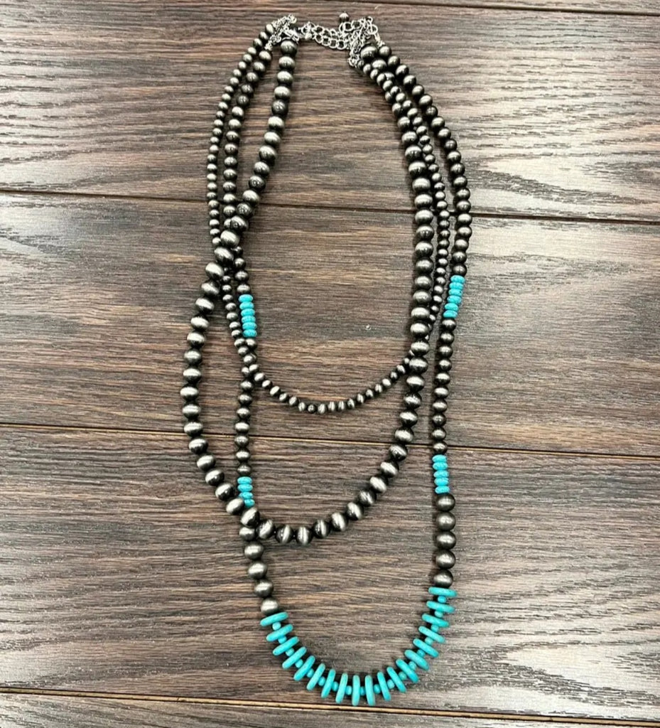 Handmade Navajo Bead Necklace